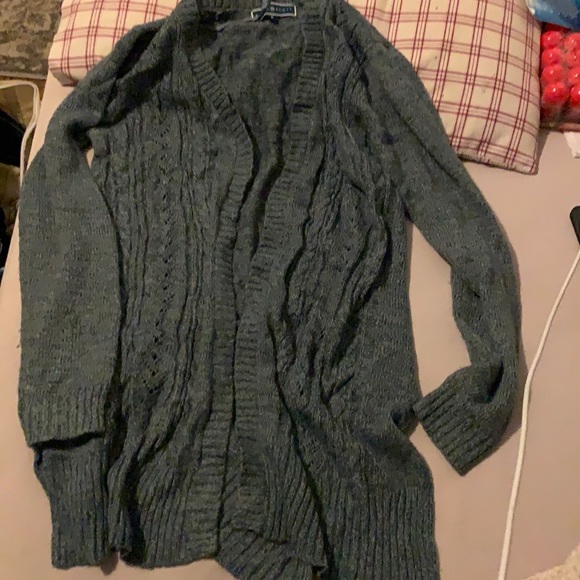 Karen Scott Sweaters | Karen Scott Cardigan | Color: Gray | Size: M | Angiesotoo's Closet
